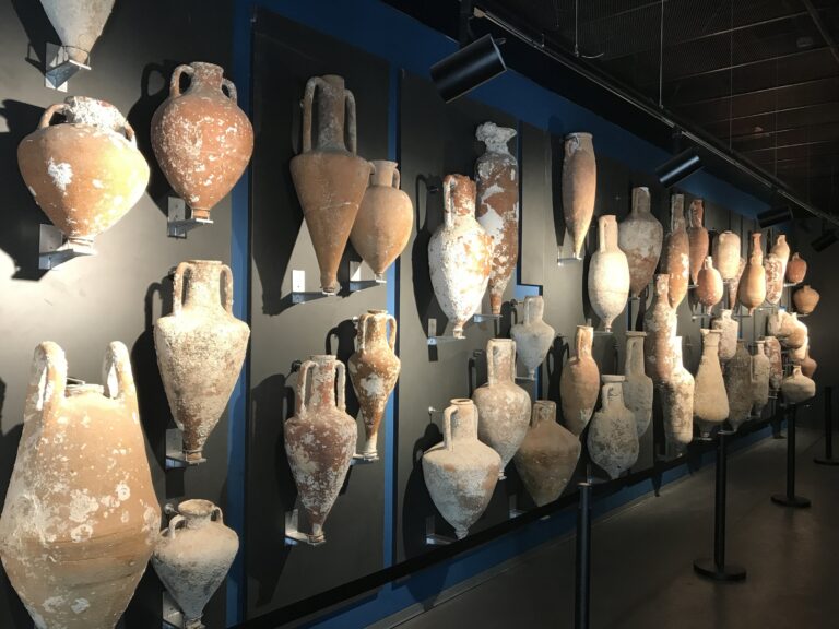 Ancient pottery.